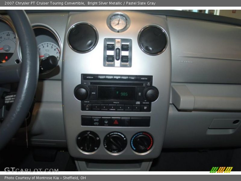 Bright Silver Metallic / Pastel Slate Gray 2007 Chrysler PT Cruiser Touring Convertible