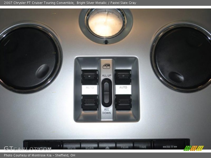 Bright Silver Metallic / Pastel Slate Gray 2007 Chrysler PT Cruiser Touring Convertible