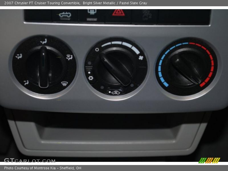 Bright Silver Metallic / Pastel Slate Gray 2007 Chrysler PT Cruiser Touring Convertible
