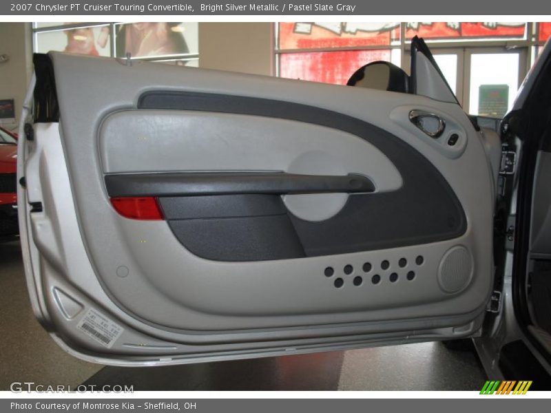 Bright Silver Metallic / Pastel Slate Gray 2007 Chrysler PT Cruiser Touring Convertible