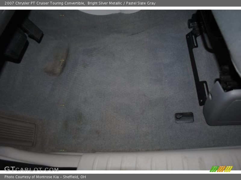 Bright Silver Metallic / Pastel Slate Gray 2007 Chrysler PT Cruiser Touring Convertible