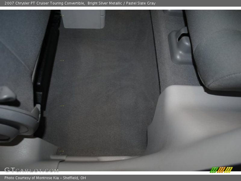 Bright Silver Metallic / Pastel Slate Gray 2007 Chrysler PT Cruiser Touring Convertible
