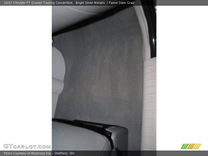 Bright Silver Metallic / Pastel Slate Gray 2007 Chrysler PT Cruiser Touring Convertible