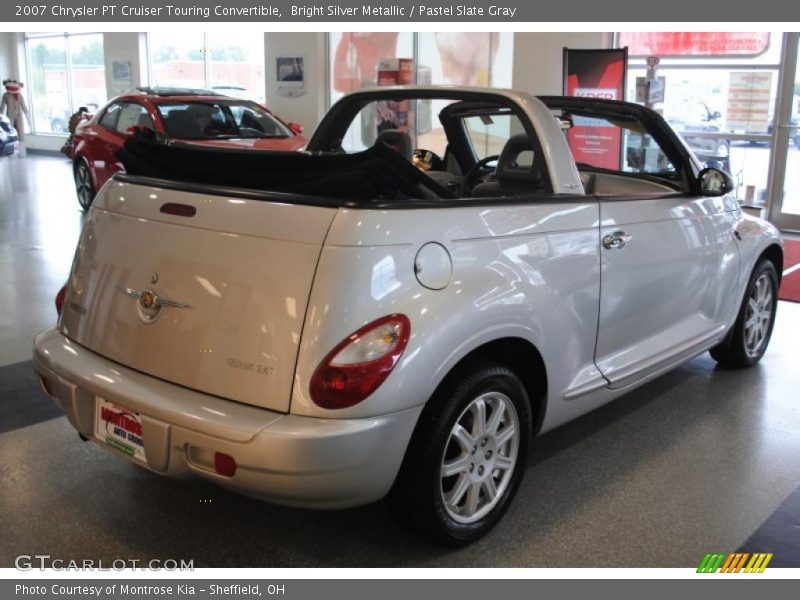 Bright Silver Metallic / Pastel Slate Gray 2007 Chrysler PT Cruiser Touring Convertible