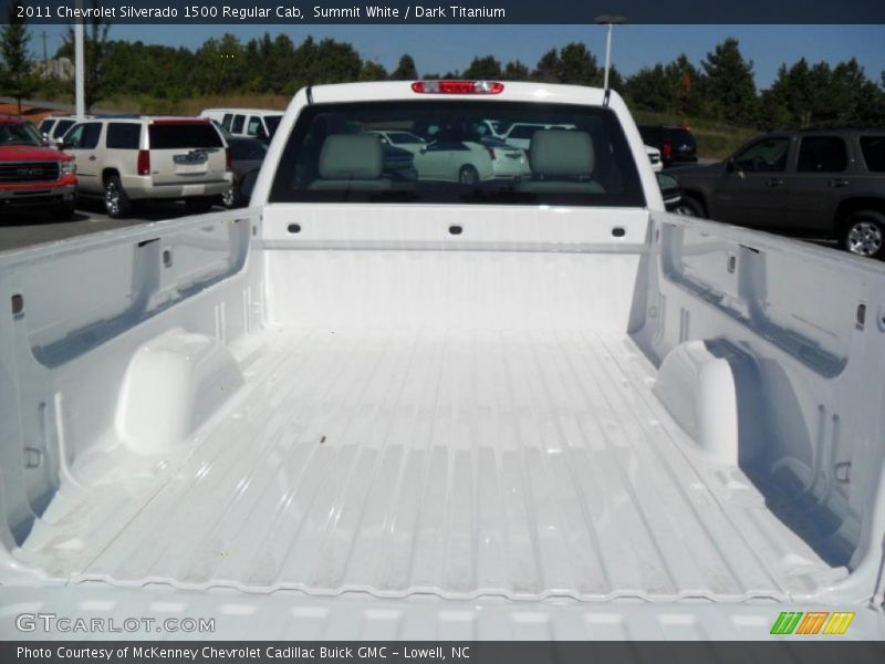 Summit White / Dark Titanium 2011 Chevrolet Silverado 1500 Regular Cab