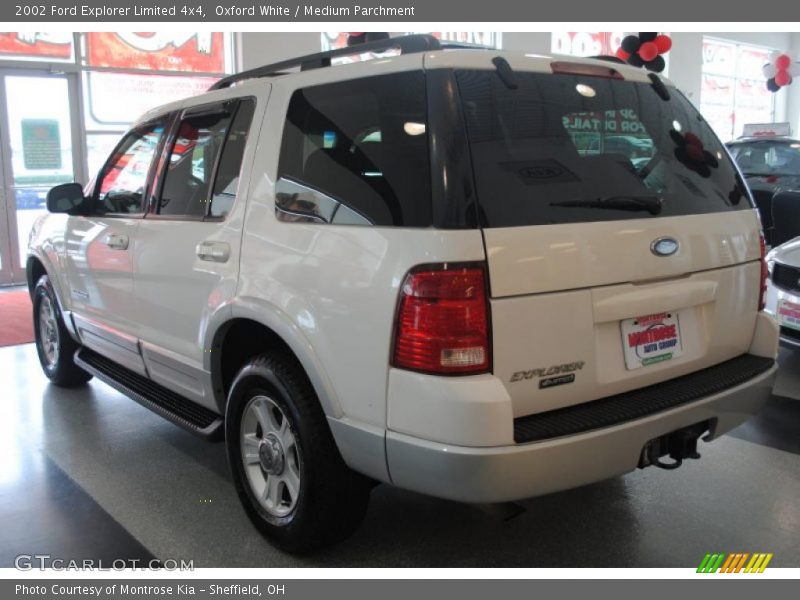 Oxford White / Medium Parchment 2002 Ford Explorer Limited 4x4