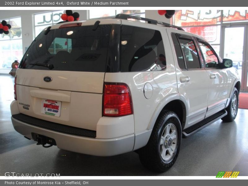 Oxford White / Medium Parchment 2002 Ford Explorer Limited 4x4