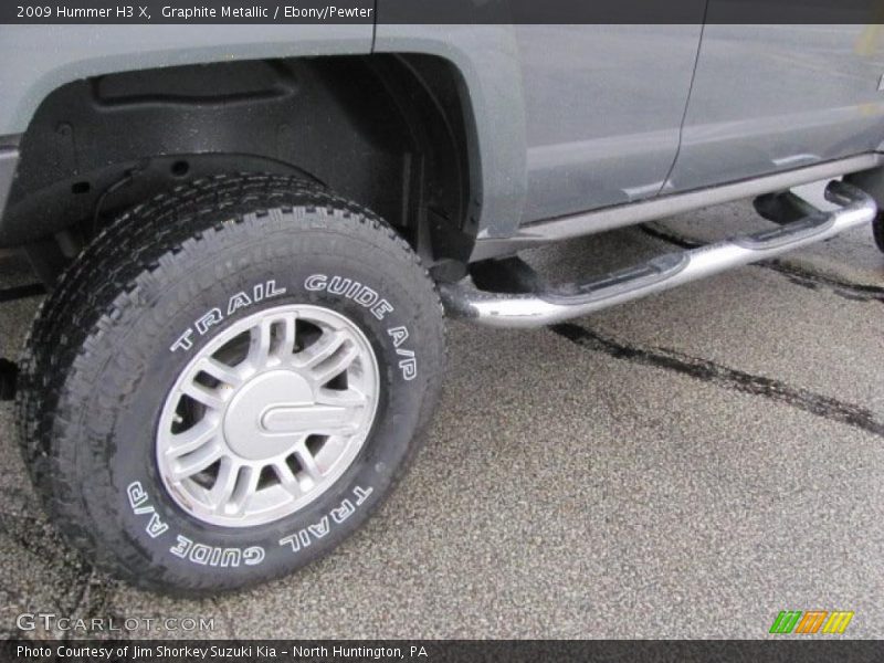 Graphite Metallic / Ebony/Pewter 2009 Hummer H3 X