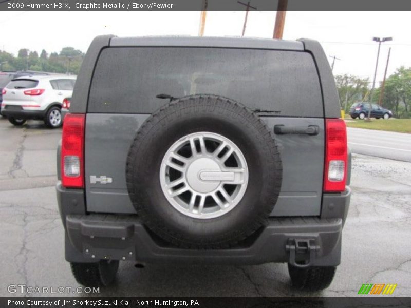 Graphite Metallic / Ebony/Pewter 2009 Hummer H3 X