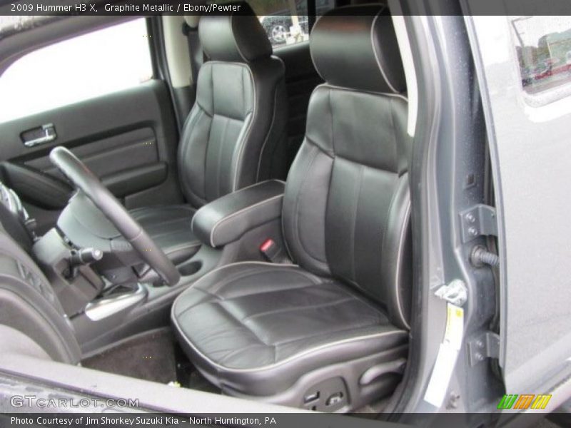 Graphite Metallic / Ebony/Pewter 2009 Hummer H3 X