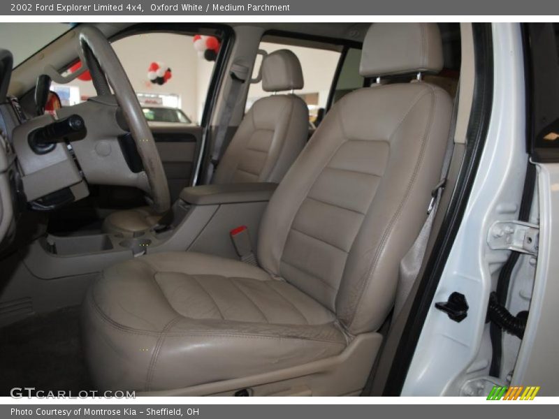 Oxford White / Medium Parchment 2002 Ford Explorer Limited 4x4