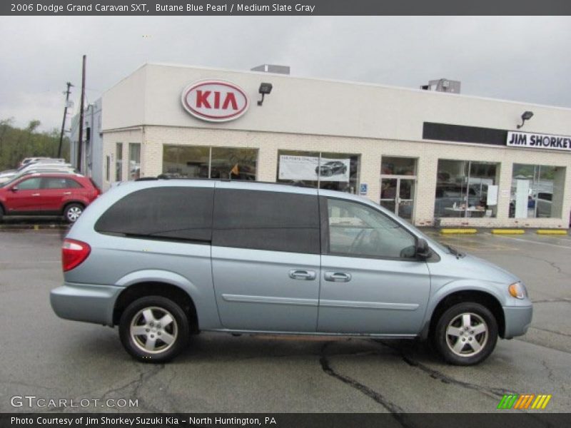 Butane Blue Pearl / Medium Slate Gray 2006 Dodge Grand Caravan SXT