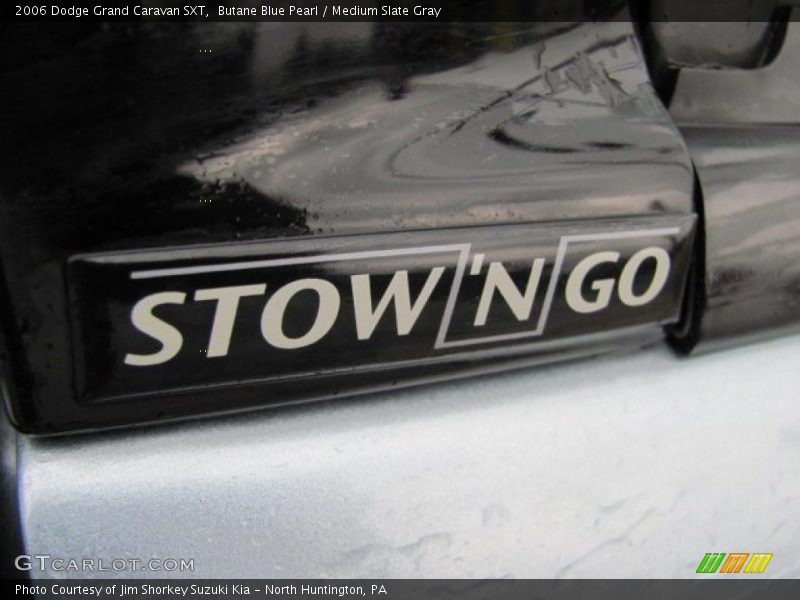 Butane Blue Pearl / Medium Slate Gray 2006 Dodge Grand Caravan SXT