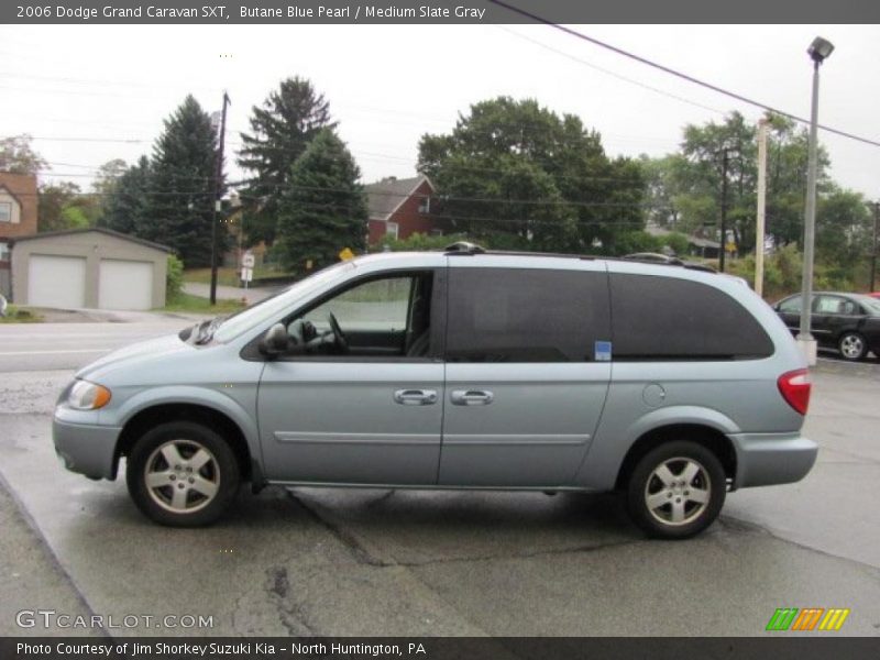 Butane Blue Pearl / Medium Slate Gray 2006 Dodge Grand Caravan SXT