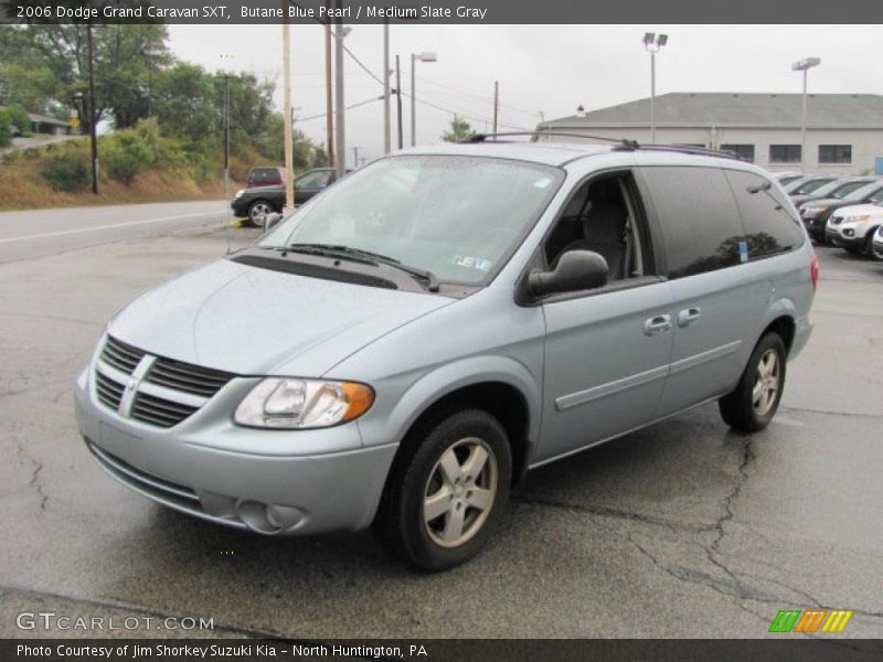 Butane Blue Pearl / Medium Slate Gray 2006 Dodge Grand Caravan SXT