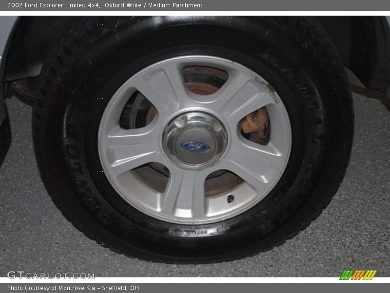 Oxford White / Medium Parchment 2002 Ford Explorer Limited 4x4