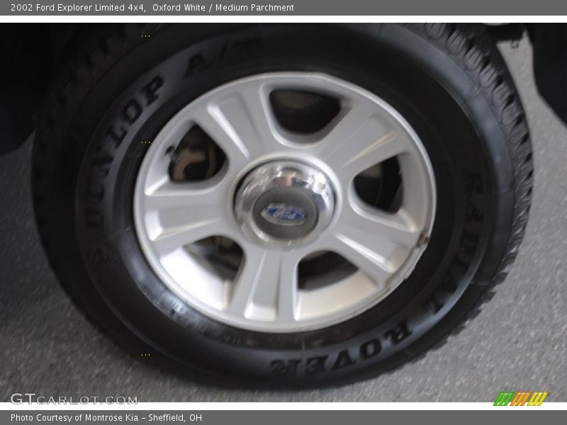 Oxford White / Medium Parchment 2002 Ford Explorer Limited 4x4