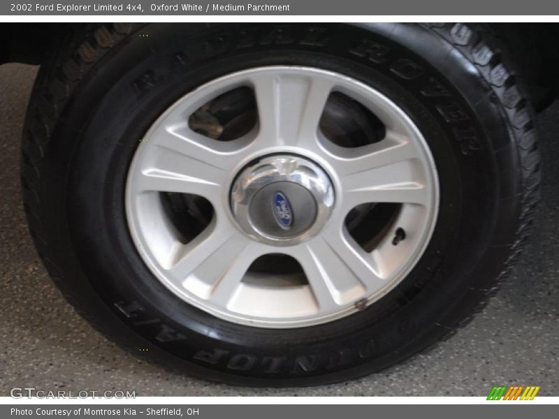 Oxford White / Medium Parchment 2002 Ford Explorer Limited 4x4