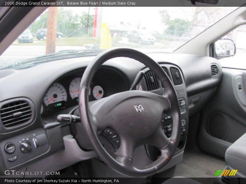 Butane Blue Pearl / Medium Slate Gray 2006 Dodge Grand Caravan SXT