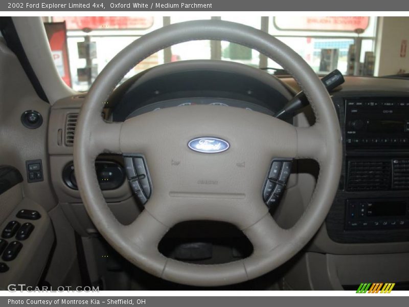 Oxford White / Medium Parchment 2002 Ford Explorer Limited 4x4