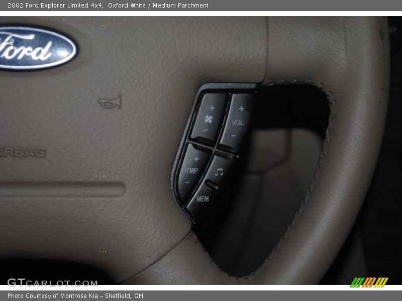 Oxford White / Medium Parchment 2002 Ford Explorer Limited 4x4