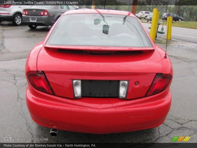 Victory Red / Graphite 2005 Pontiac Sunfire Coupe