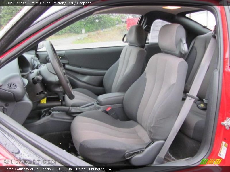 Victory Red / Graphite 2005 Pontiac Sunfire Coupe