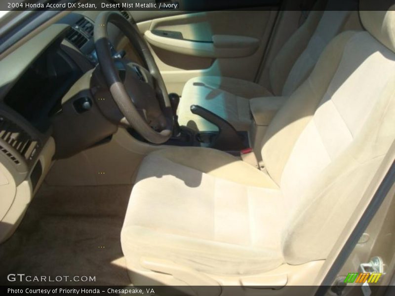Desert Mist Metallic / Ivory 2004 Honda Accord DX Sedan