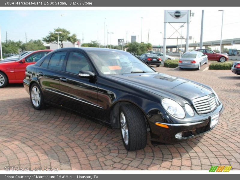 Black / Stone 2004 Mercedes-Benz E 500 Sedan