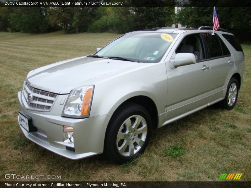 Light Platinum / Light Gray/Ebony 2008 Cadillac SRX 4 V6 AWD