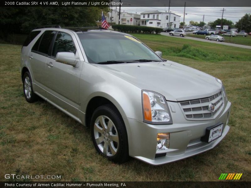 Light Platinum / Light Gray/Ebony 2008 Cadillac SRX 4 V6 AWD