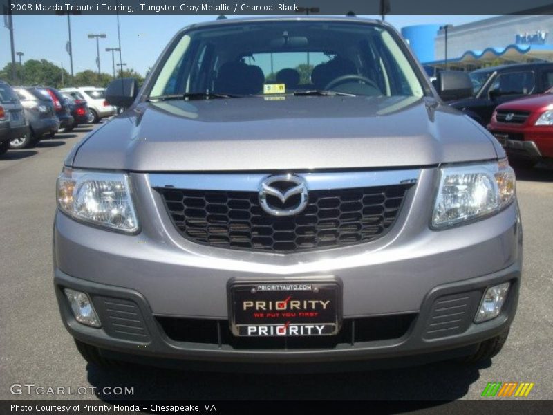 Tungsten Gray Metallic / Charcoal Black 2008 Mazda Tribute i Touring