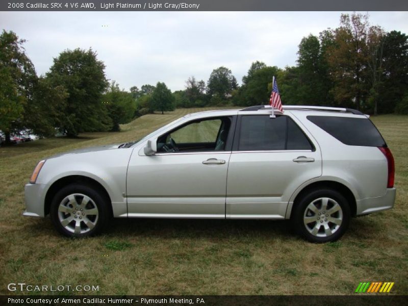 Light Platinum / Light Gray/Ebony 2008 Cadillac SRX 4 V6 AWD