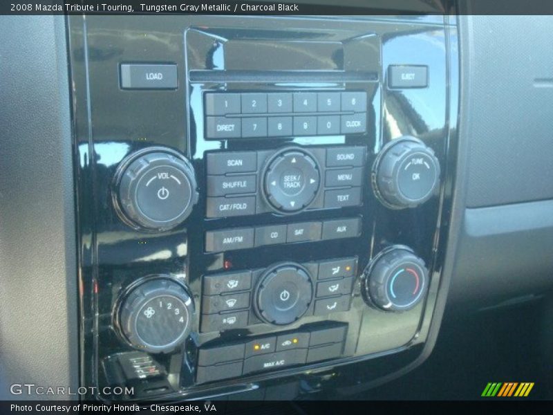 Tungsten Gray Metallic / Charcoal Black 2008 Mazda Tribute i Touring