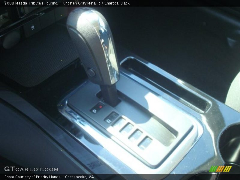 Tungsten Gray Metallic / Charcoal Black 2008 Mazda Tribute i Touring