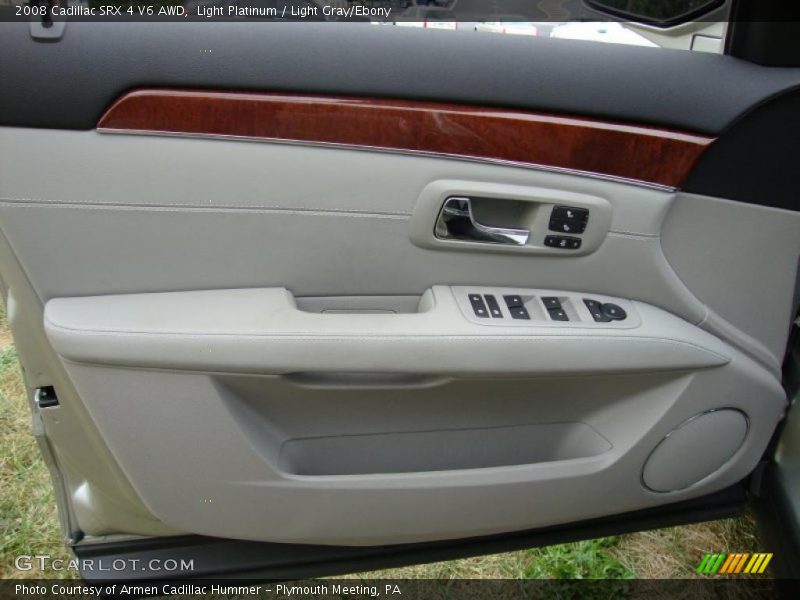 Light Platinum / Light Gray/Ebony 2008 Cadillac SRX 4 V6 AWD