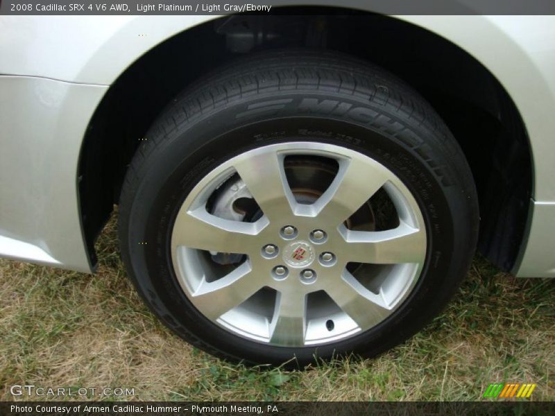 Light Platinum / Light Gray/Ebony 2008 Cadillac SRX 4 V6 AWD