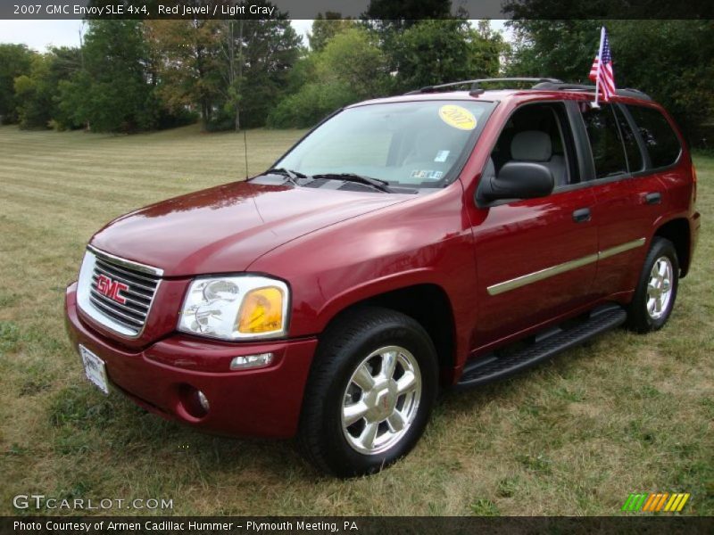 Red Jewel / Light Gray 2007 GMC Envoy SLE 4x4