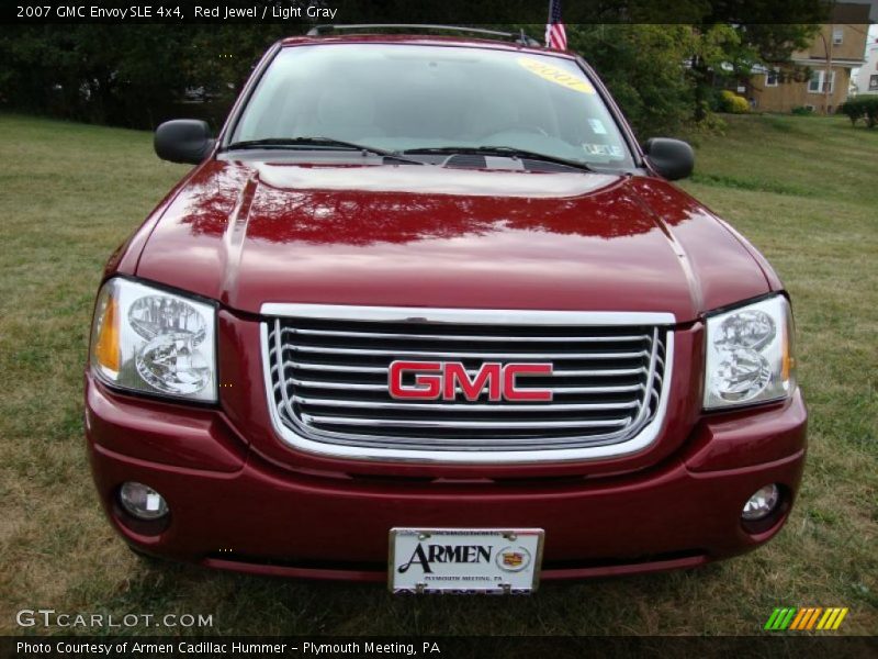 Red Jewel / Light Gray 2007 GMC Envoy SLE 4x4