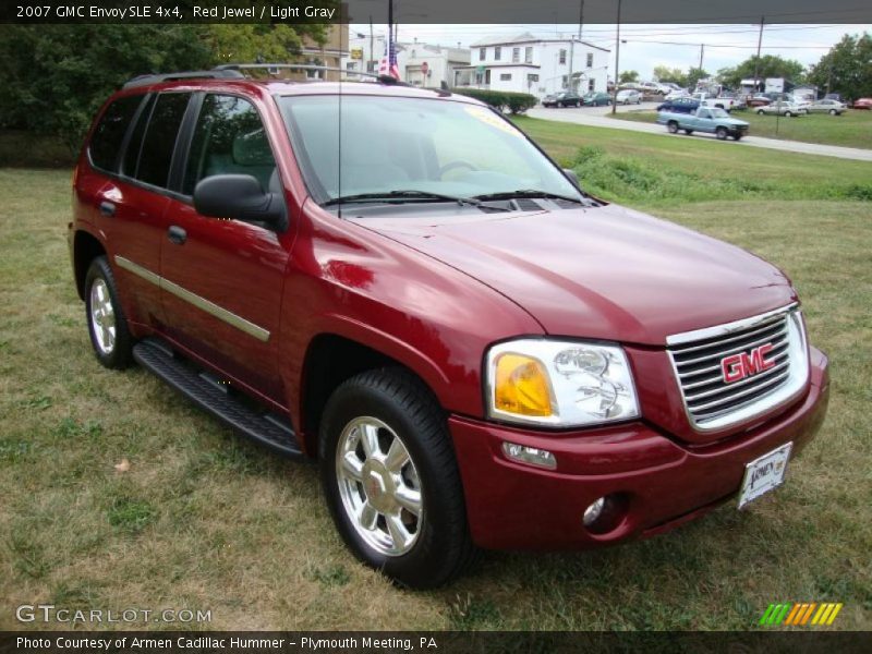 Red Jewel / Light Gray 2007 GMC Envoy SLE 4x4