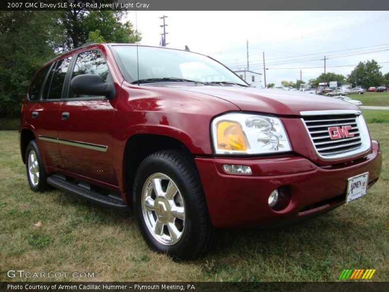 Red Jewel / Light Gray 2007 GMC Envoy SLE 4x4