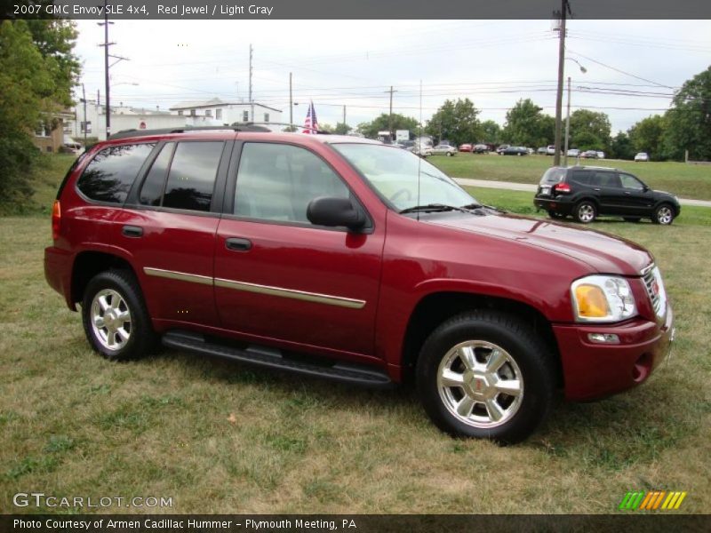 Red Jewel / Light Gray 2007 GMC Envoy SLE 4x4