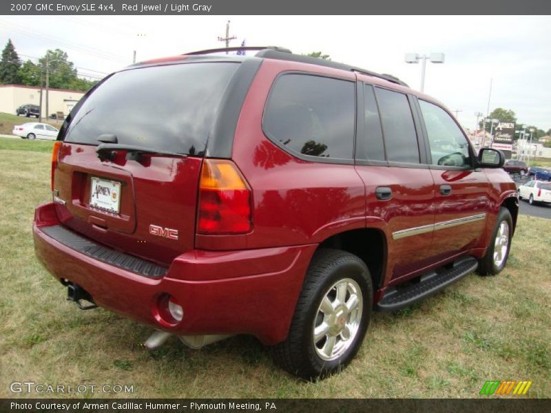 Red Jewel / Light Gray 2007 GMC Envoy SLE 4x4