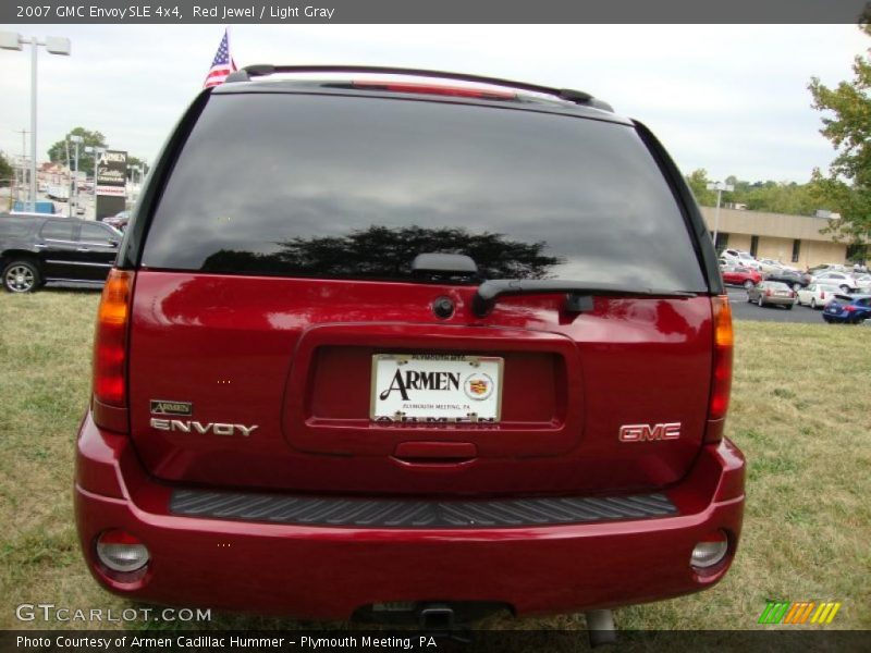 Red Jewel / Light Gray 2007 GMC Envoy SLE 4x4