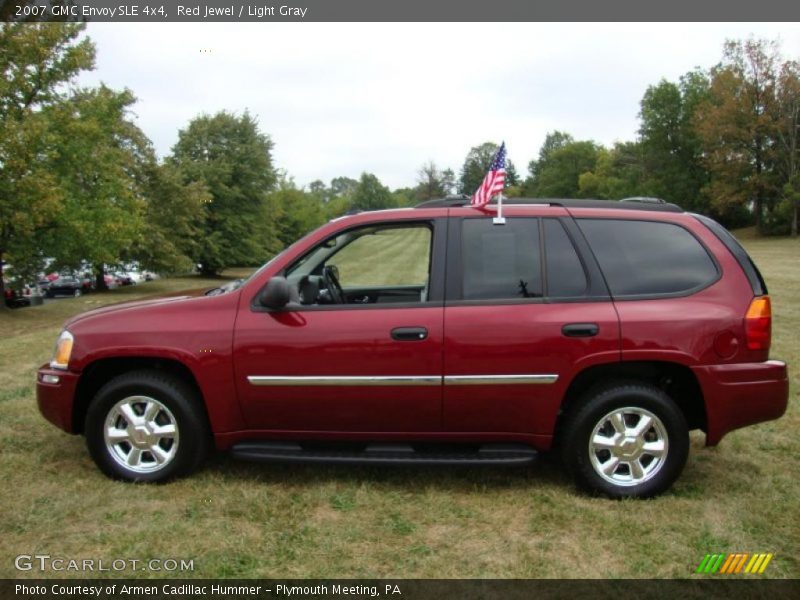 Red Jewel / Light Gray 2007 GMC Envoy SLE 4x4
