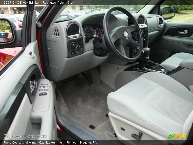 Red Jewel / Light Gray 2007 GMC Envoy SLE 4x4