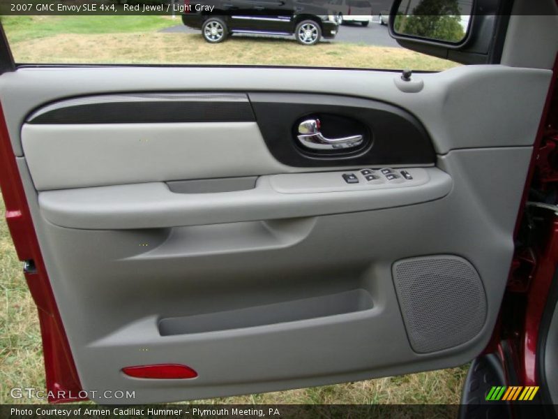 Red Jewel / Light Gray 2007 GMC Envoy SLE 4x4