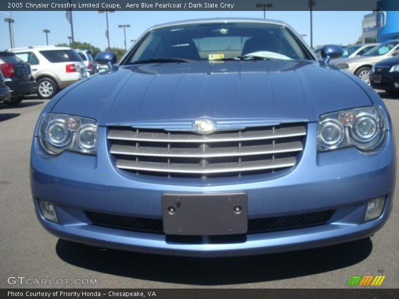 Aero Blue Pearlcoat / Dark Slate Grey 2005 Chrysler Crossfire Limited Coupe