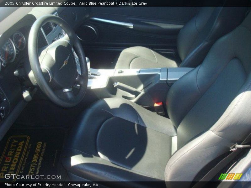 Aero Blue Pearlcoat / Dark Slate Grey 2005 Chrysler Crossfire Limited Coupe