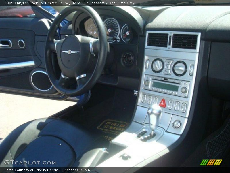 Aero Blue Pearlcoat / Dark Slate Grey 2005 Chrysler Crossfire Limited Coupe